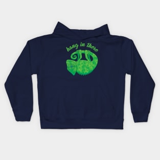 Hang In There Magical Chameleon Kids Hoodie